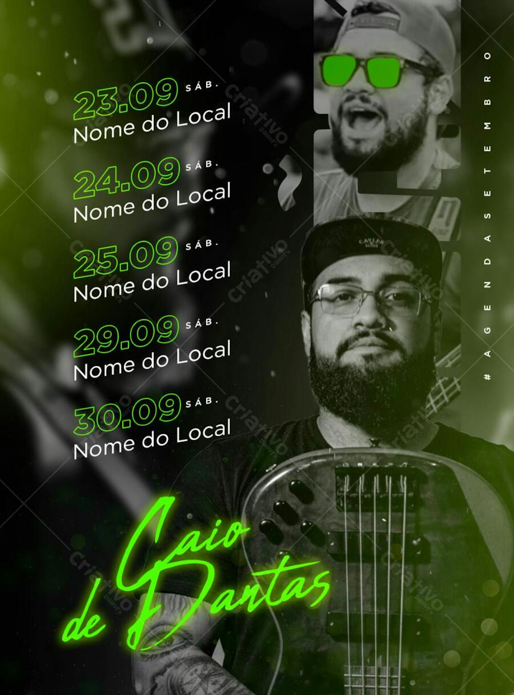 Agenda de Shows Post PSD