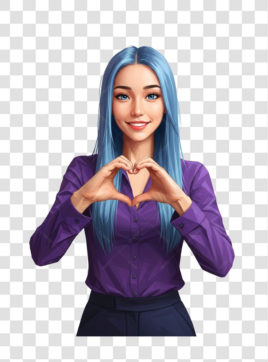 Post Instagram Amor PNG com fundo transparente