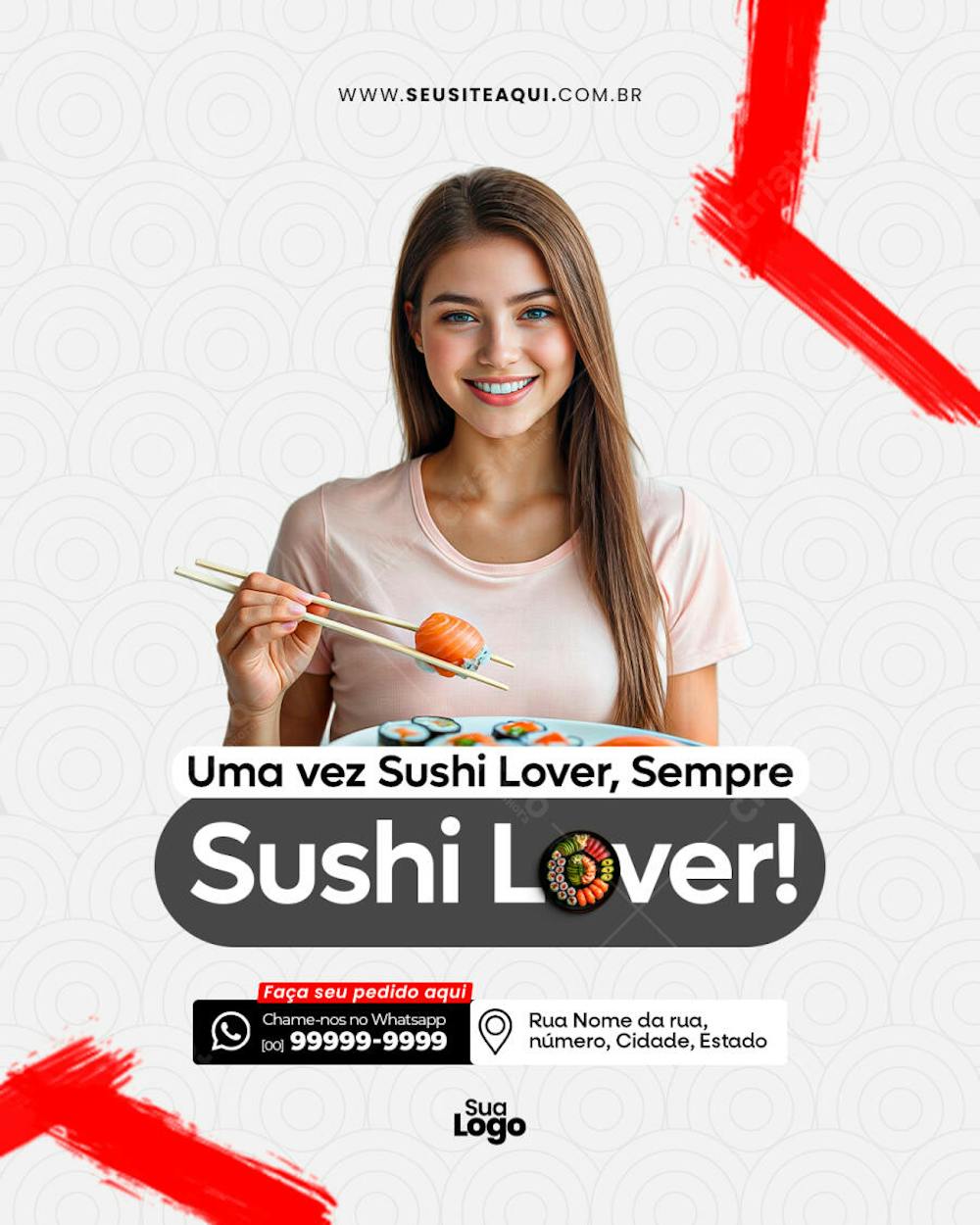 Feed Vertical - Comida Japonesa - Social Media - Japan Food