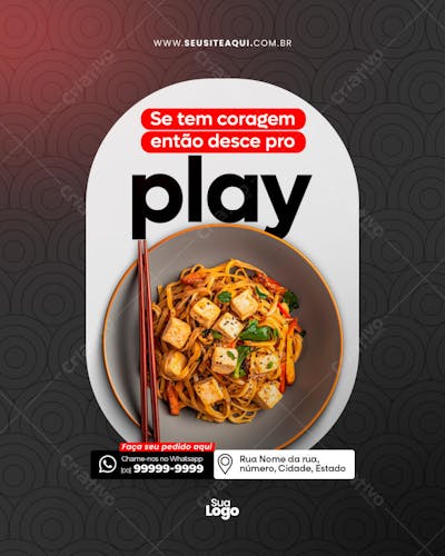 Feed Vertical - Comida Japonesa - Social Media - Japan Food