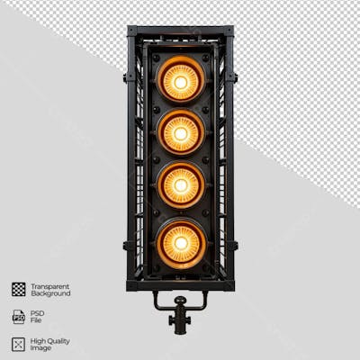 ELEMENTO PARA FLYER ESTRUTURA COM REFLETORES PSD