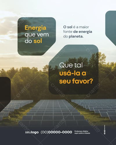 Energia Solar Fonte Infinita de Possibilidades
