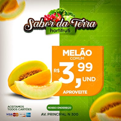 FLYER HORTIFRUTI SACOLÃO