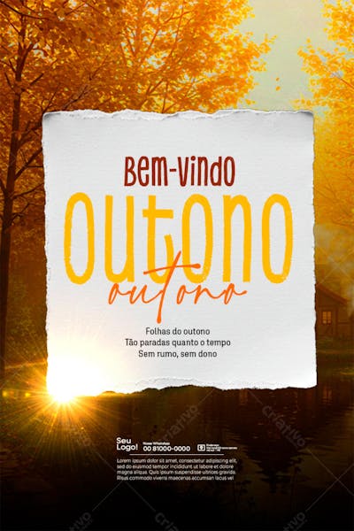 BEM VINDO OUTONO 