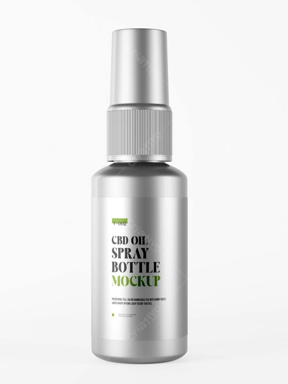 3D Glossy Plastic Dropper oil Liquid Bottles Mockup Cosmetic 3D rendering Product Mockup