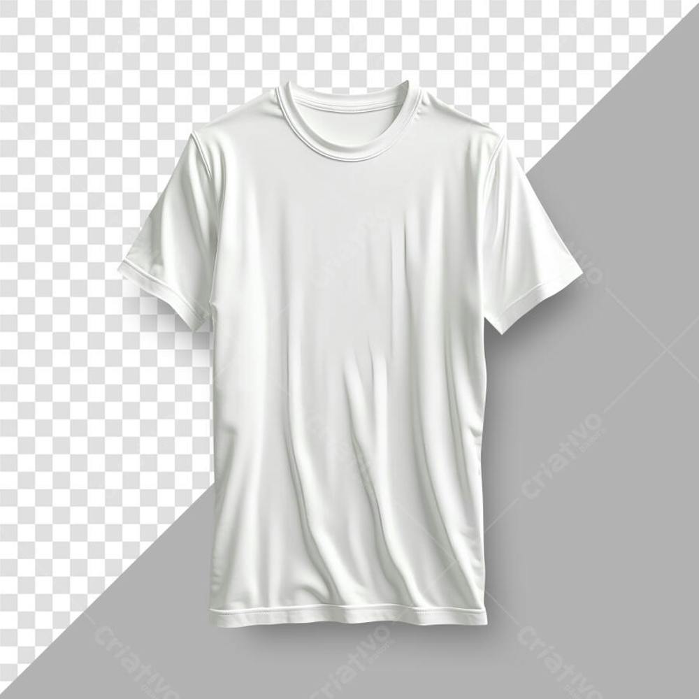 CAMISA BRANCA PARA COMPOSIÇÕES E MOCKUPS