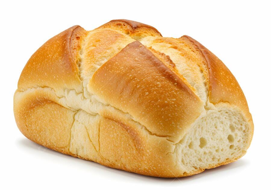Pão Francês artesanal dourado