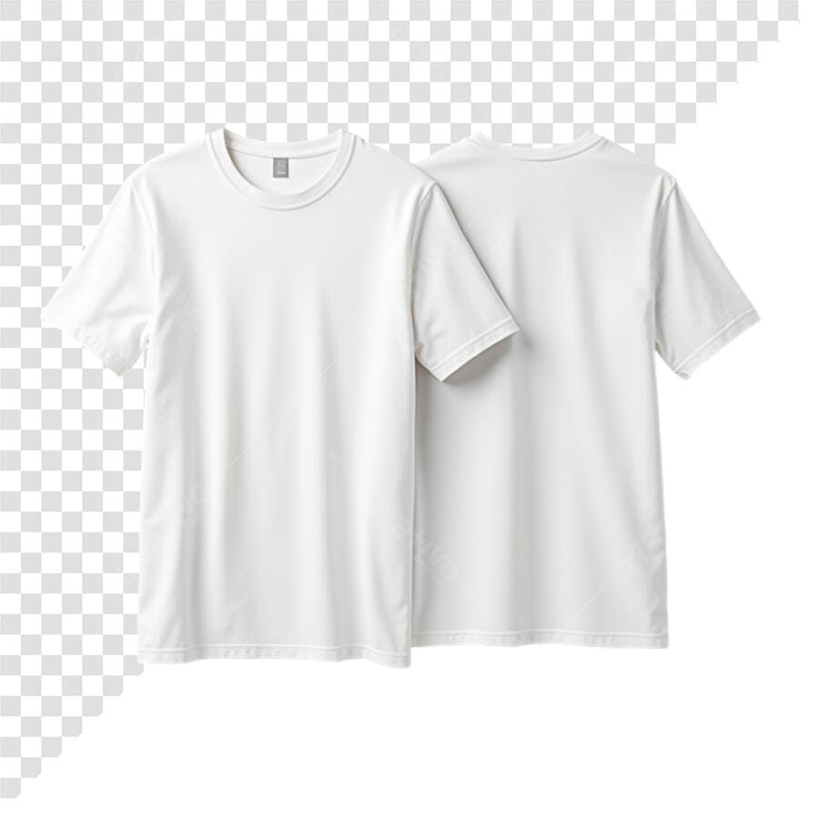 Mockup Camiseta Branca PSD Editável