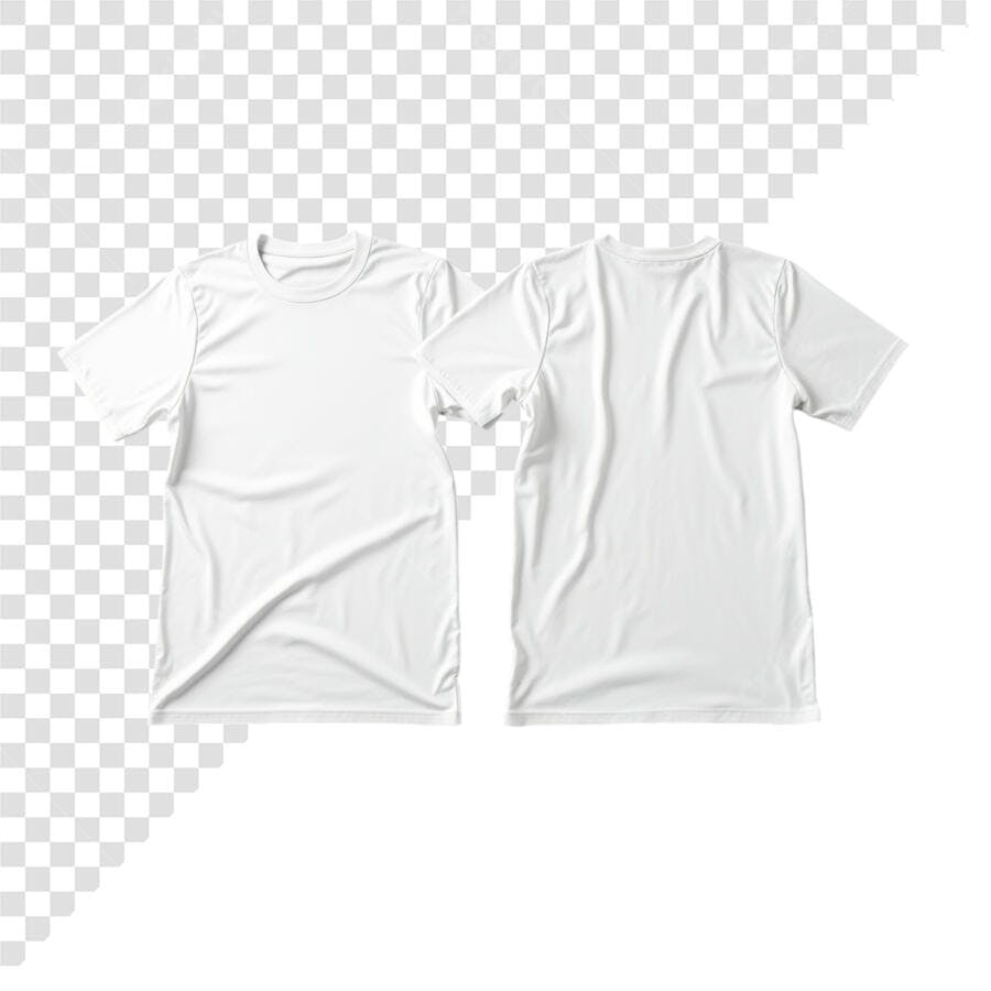 Mockup Camiseta Branca PSD Editável