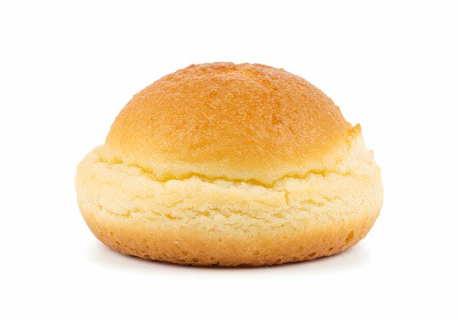Pãozinho amanteigado dourado