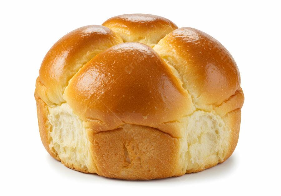 Pão brioche dourado textura crocante