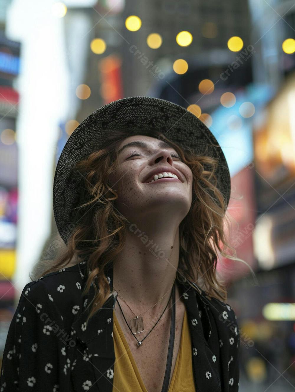 Mulher Turista em New York