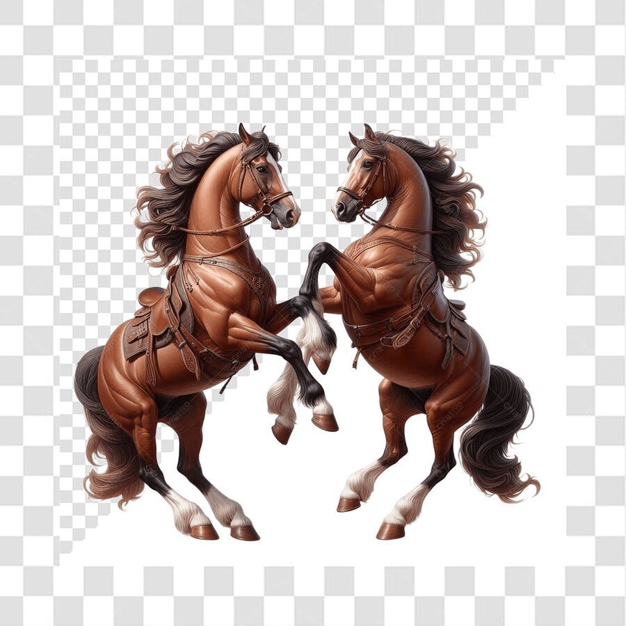 Imagem PNG Cavalo Marrom Fundo Transparente