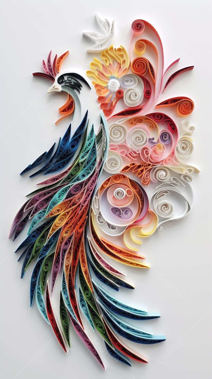 Arte em Papel Papelaria Ave Arco-íris