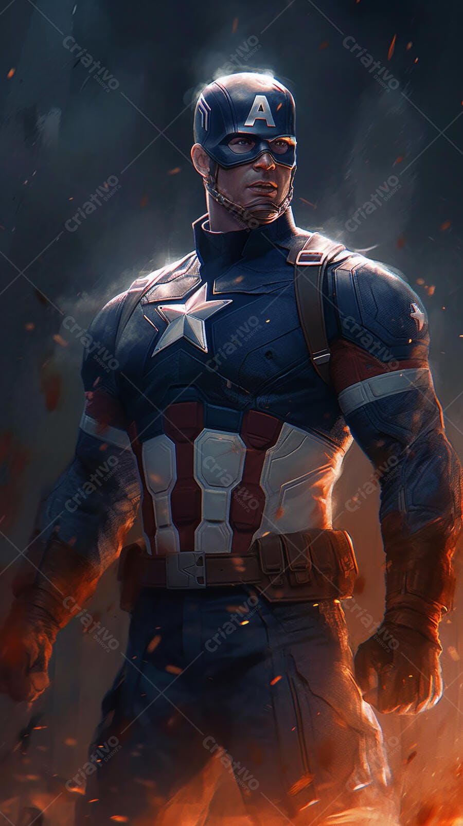 Capitão América em Chamas