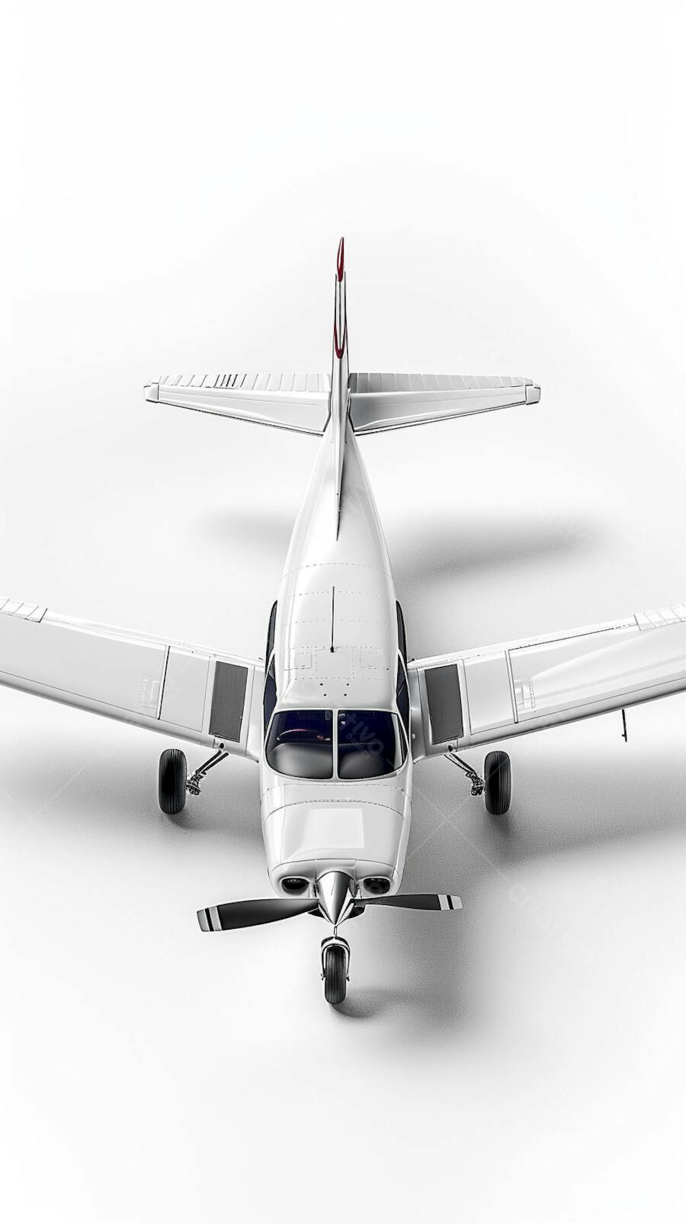 Avião Cessna em Perspectiva Isométrica