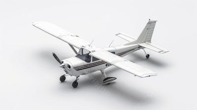 Avião Cessna em Perspectiva Isométrica