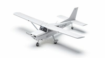 Avião Cessna em Perspectiva Isométrica