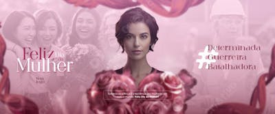 Carrossel dia internacional da mulher 8 de março