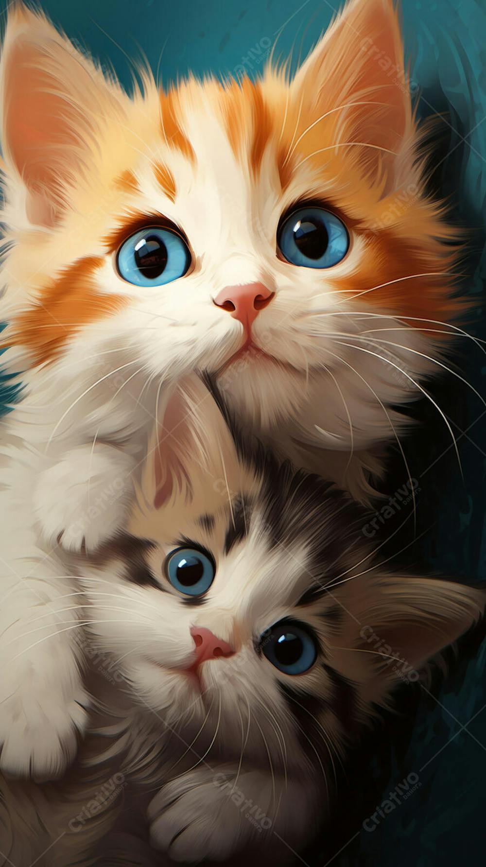 Filhotes de Gatos Fofos - Imagem Adorável e Divertida