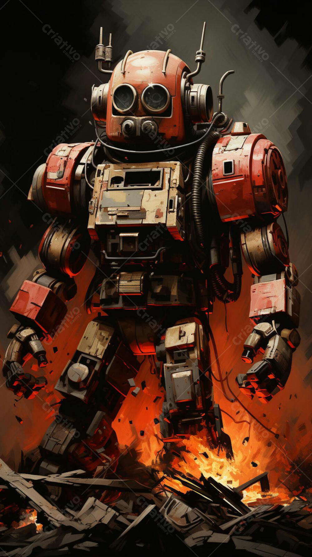 Homem com traje espacial
