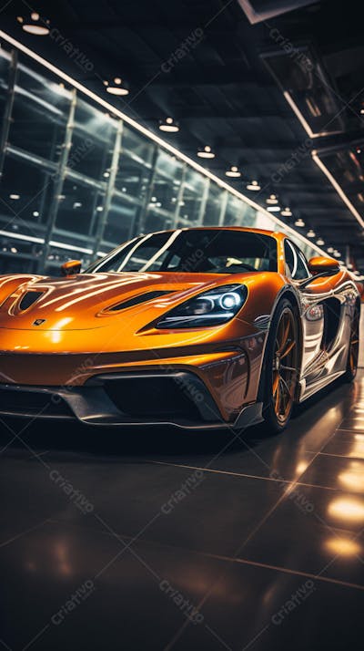 Supercarro de alto desempenho