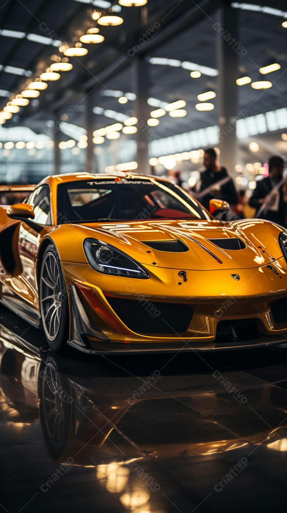 Supercarro de alto desempenho