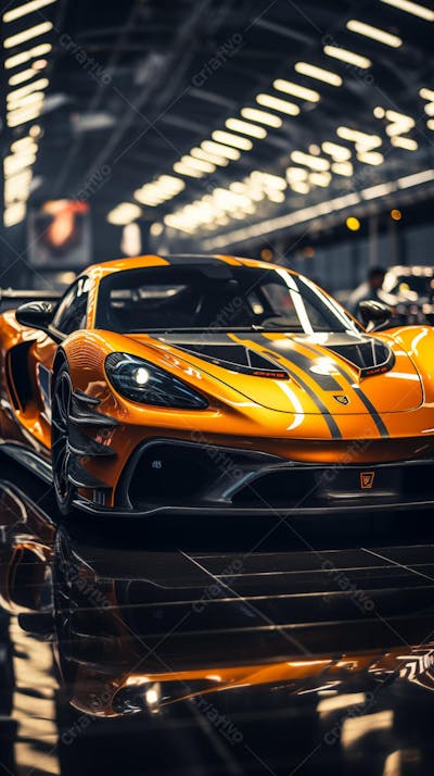 Supercarro de alto desempenho
