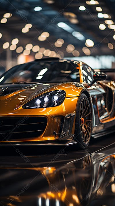 Supercarro de alto desempenho