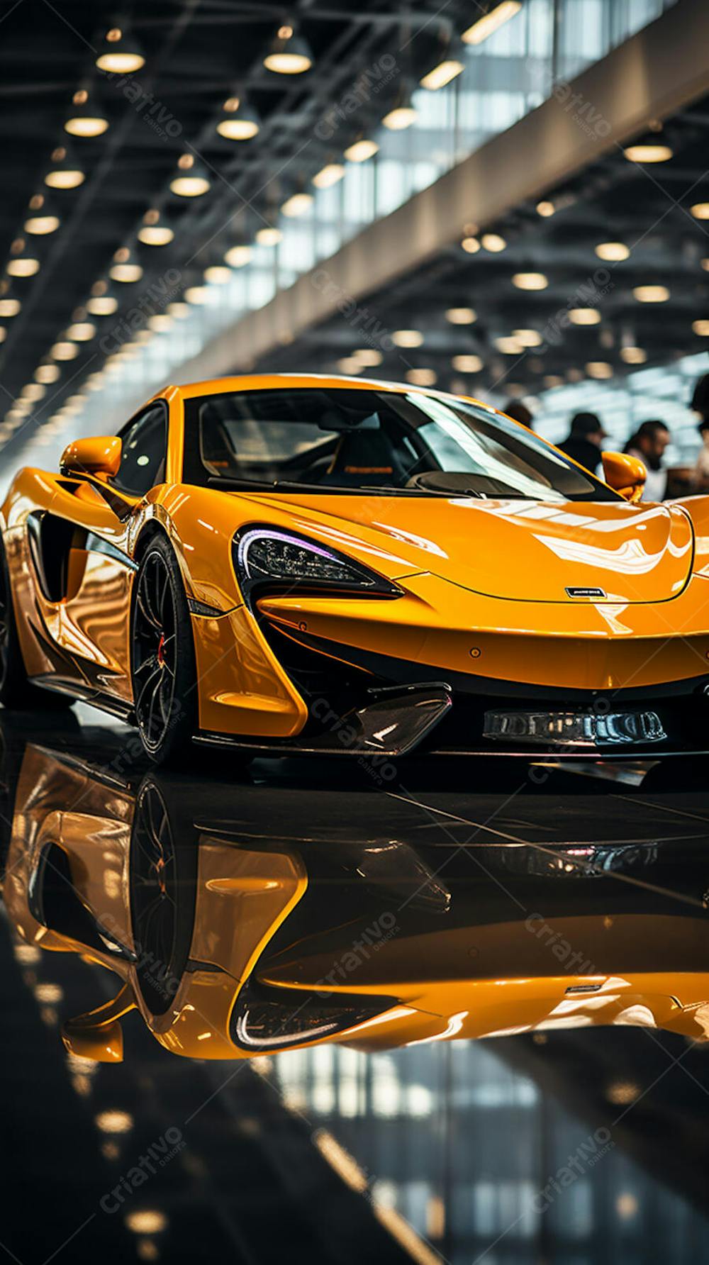 Supercarro de alto desempenho