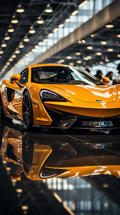 Supercarro de alto desempenho