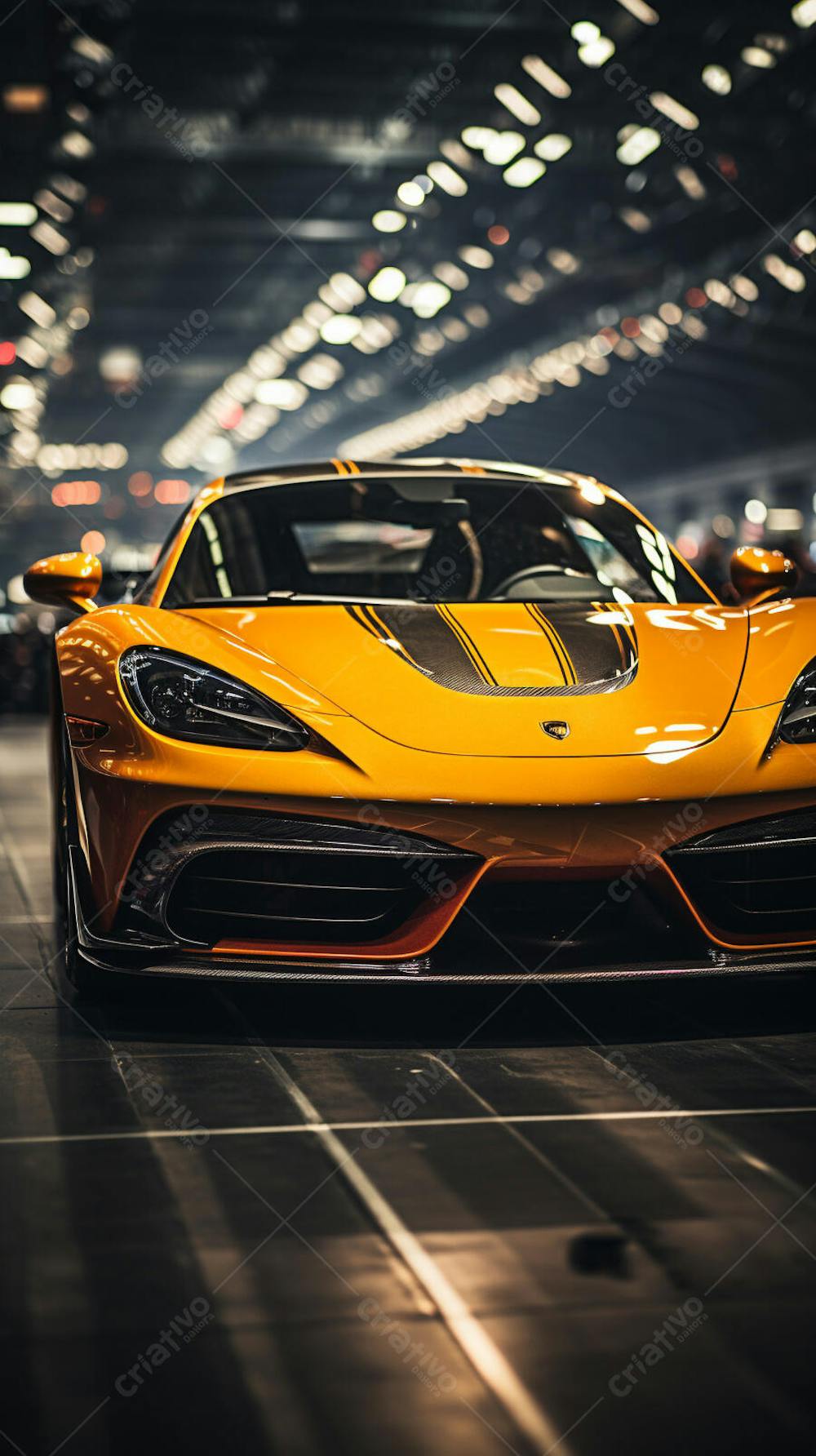 Supercarro de alto desempenho