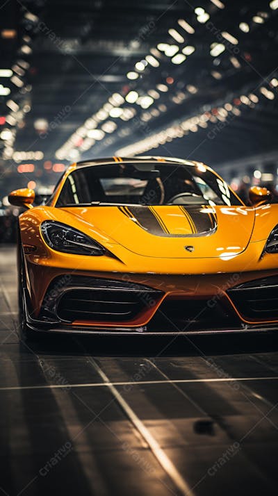 Supercarro de alto desempenho
