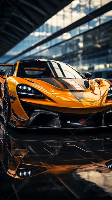 Supercarro de alto desempenho
