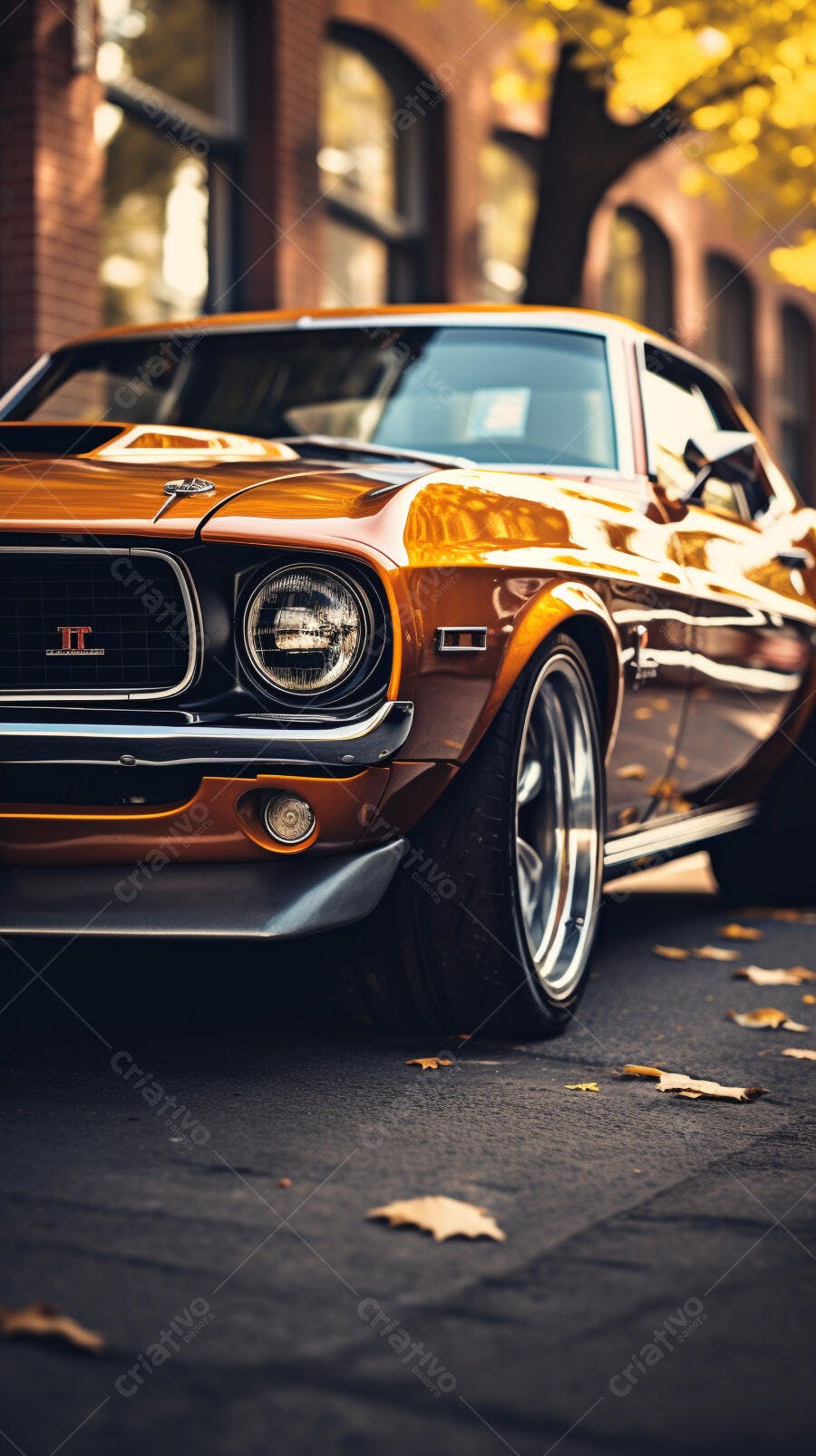 Mustang Dourado Outono