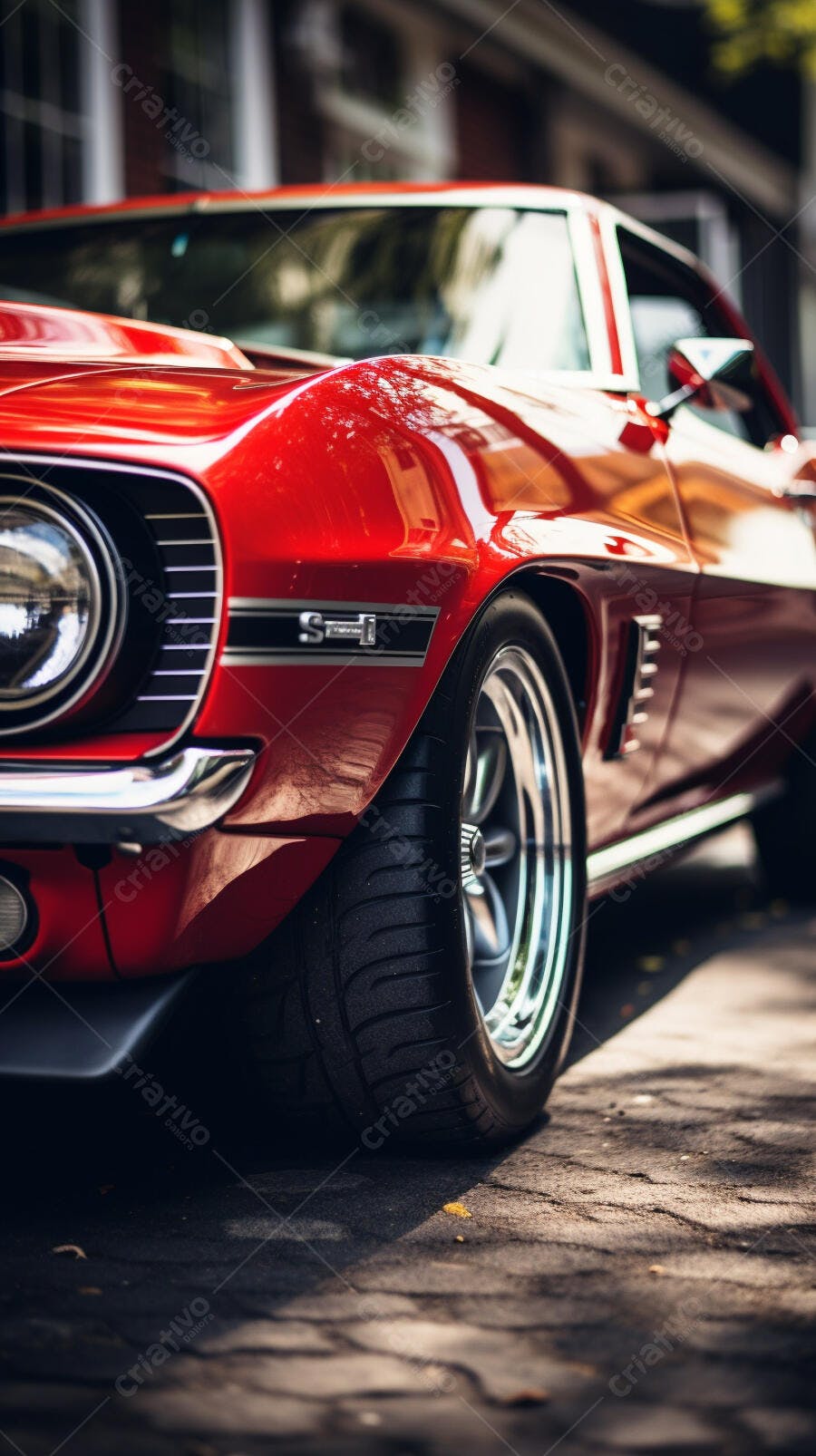 Chevrolet Camaro Vermelho Clássico