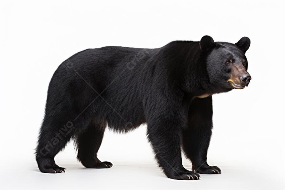 Urso imponente na natureza