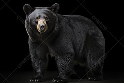 Urso imponente na natureza