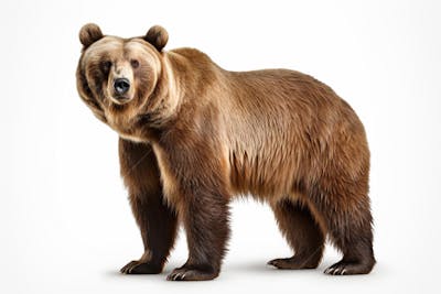 Urso imponente na natureza