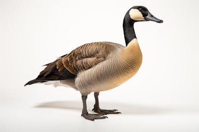 Ganso-do-Canadá em seu habitat natural