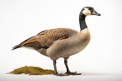 Ganso-do-Canadá em seu habitat natural