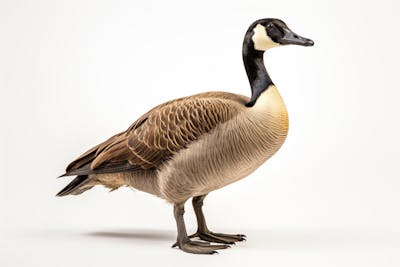 Ganso-do-Canadá em seu habitat natural