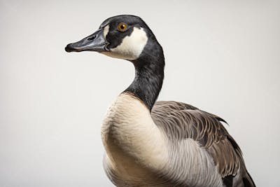 Ganso-do-Canadá em seu habitat natural
