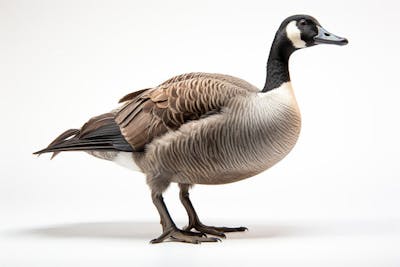 Ganso-do-Canadá em seu habitat natural