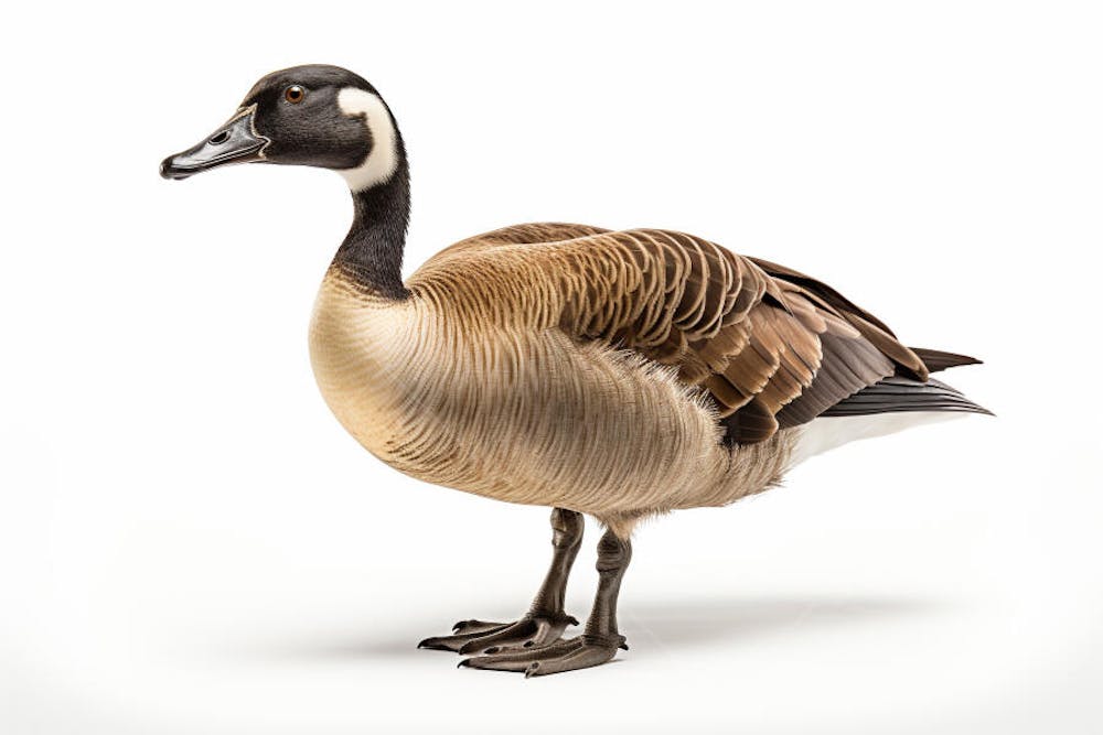 Ganso-do-Canadá em seu habitat natural