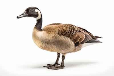 Ganso-do-Canadá em seu habitat natural
