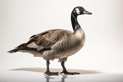 Ganso-do-Canadá em seu habitat natural