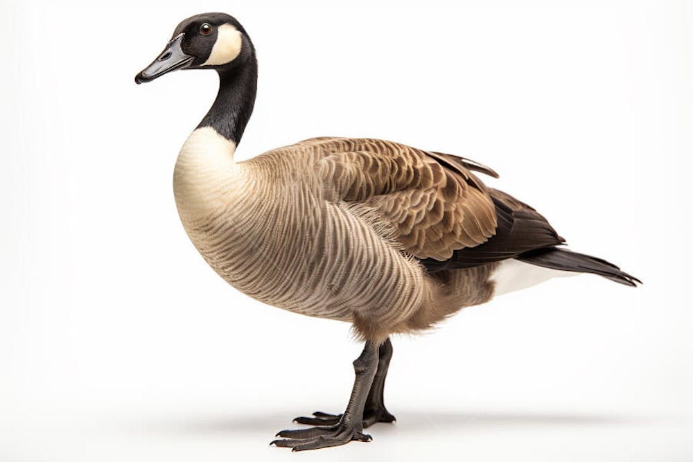 Ganso-do-Canadá em seu habitat natural