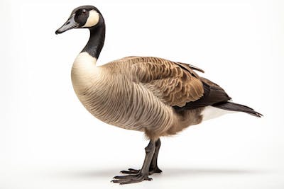 Ganso-do-Canadá em seu habitat natural