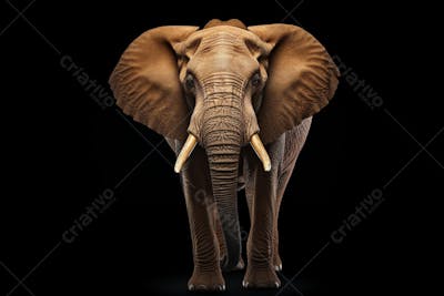 Elefante isolado sobre fundo branco